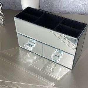 mirrored jewelry box